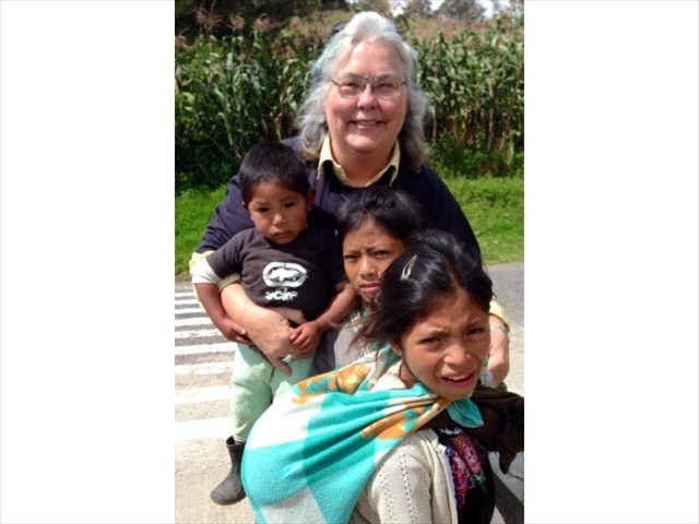 My precious Mayan friends who came to visit Doctor Kathie Nelson @ WAY -bi Guatemala. The child in front of the photo has a baby wrapped around her neck. Can you only imagine your children being so attentive with their siblings?