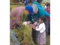 Dr. Edgar and Kathy sharing with this Mayan girl the importance of a education.