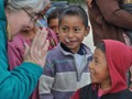 Making a promise to serve the Mayan children in need, forever and ever!