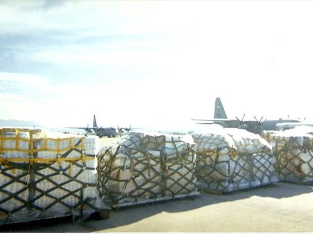 Mission of Love Aid that has arrived in Honduras from Youngstown, Ohio, via our Mission of Love.