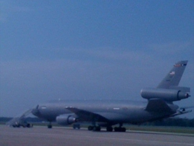 Our Denton C17 cargo plane delivering our Mission of Love Aid into Honduras.