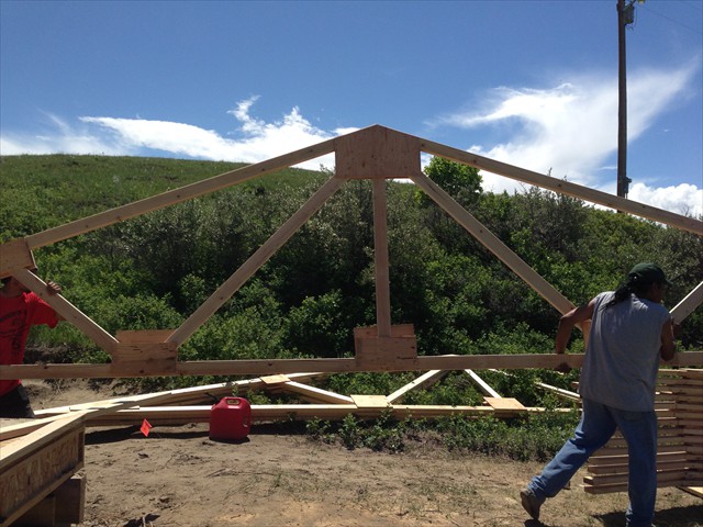 100% Lakota Handmade Trusses