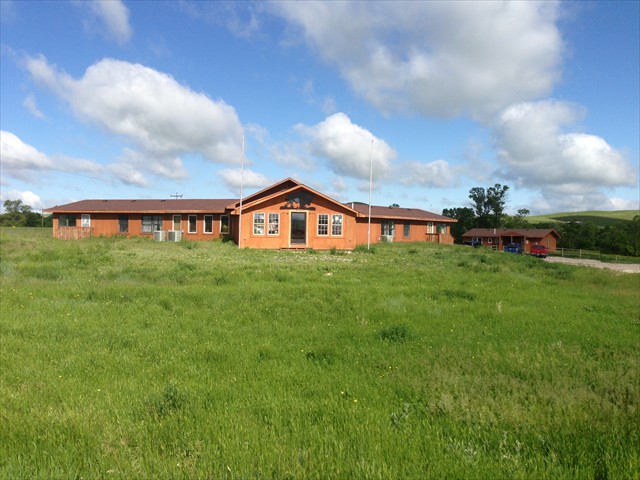 Lakota Chamber of Commerce and Lakota Visitor Center built by Mission of LOVE Volunteers in Kyle, S.D. 