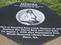 A Headstone in honor of Sitanka, Chief Big Foot was placed on the John Little Finger Family Land in Oglala, South Dakota by our Mission of LOVE Volunteers. This headstone was made by a Mission of LOVE Volunteer from California and Tom Wilson delivered it from California by truck. This monument is in respect and honor of Chief Big Foot who was holding a white flag of PEACE at the 1890 Massacre of Wounded Knee when he died.