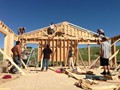 One truss at a time!
