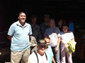 Mission of LOVE Volunteers who spent the day loading Mission of LOVE trailer. Even the truck drivers served by helping us load.