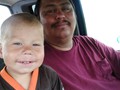 Wolf and Vic Camp, father and son