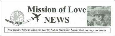 Spring 1998 Mission of Love Newsletter