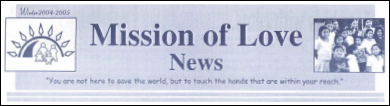 2004-2005 Mission of Love Newsletter