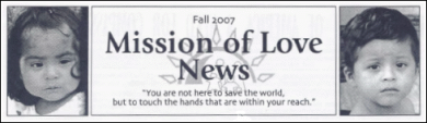 2007 Mission of Love Newsletter