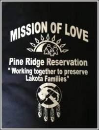 Pine Ridge Mission of Love Logo