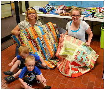 Quilts donated to the tornado victims of Moore, OklahomaGuatemala Dorm