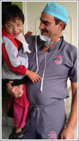 Dr. Rick and patient